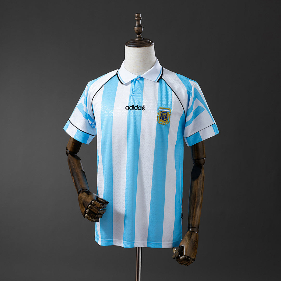 Camiseta Retro Argentina Local 1996 - frente
