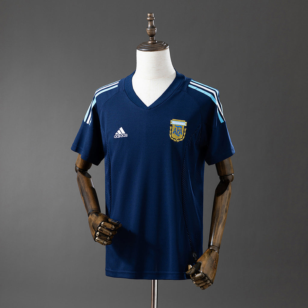 Camiseta Retro Argentina Visita 2002 - frente
