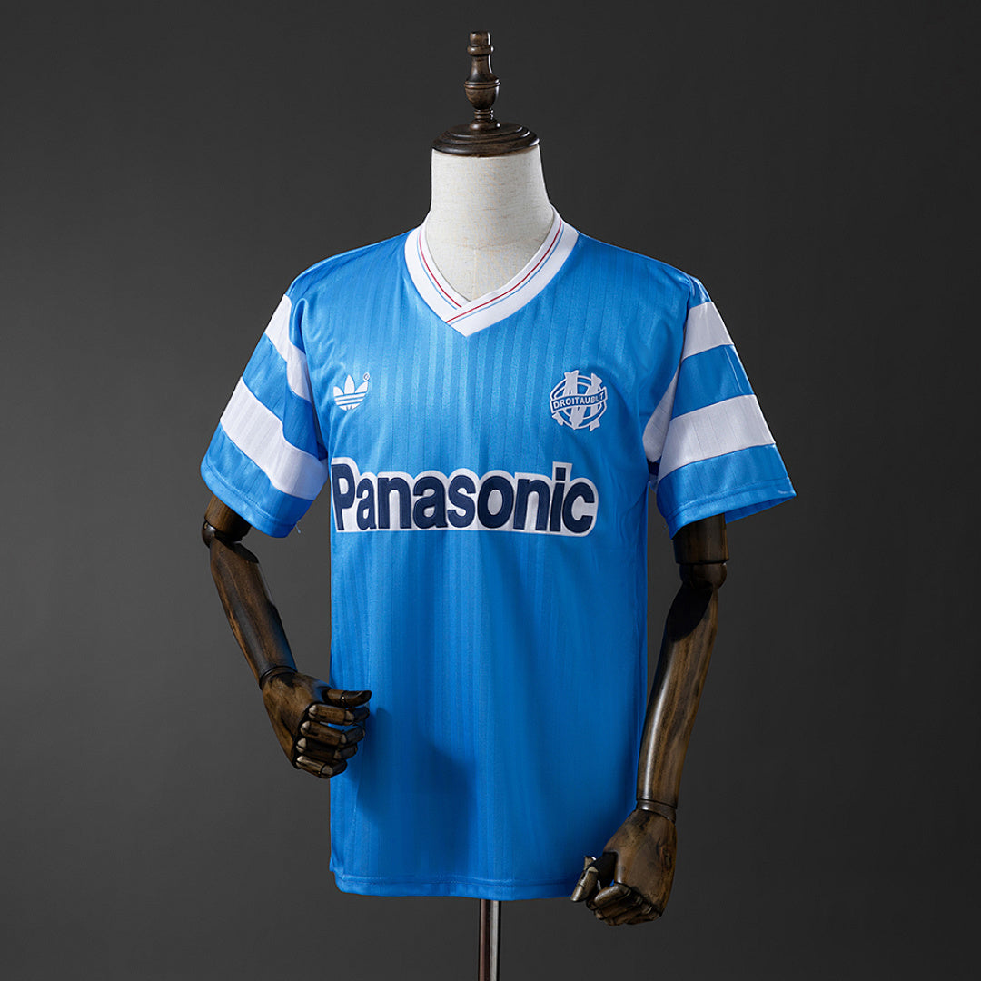 Camiseta Retro Olympique de Marsella Visita 1990 - frente