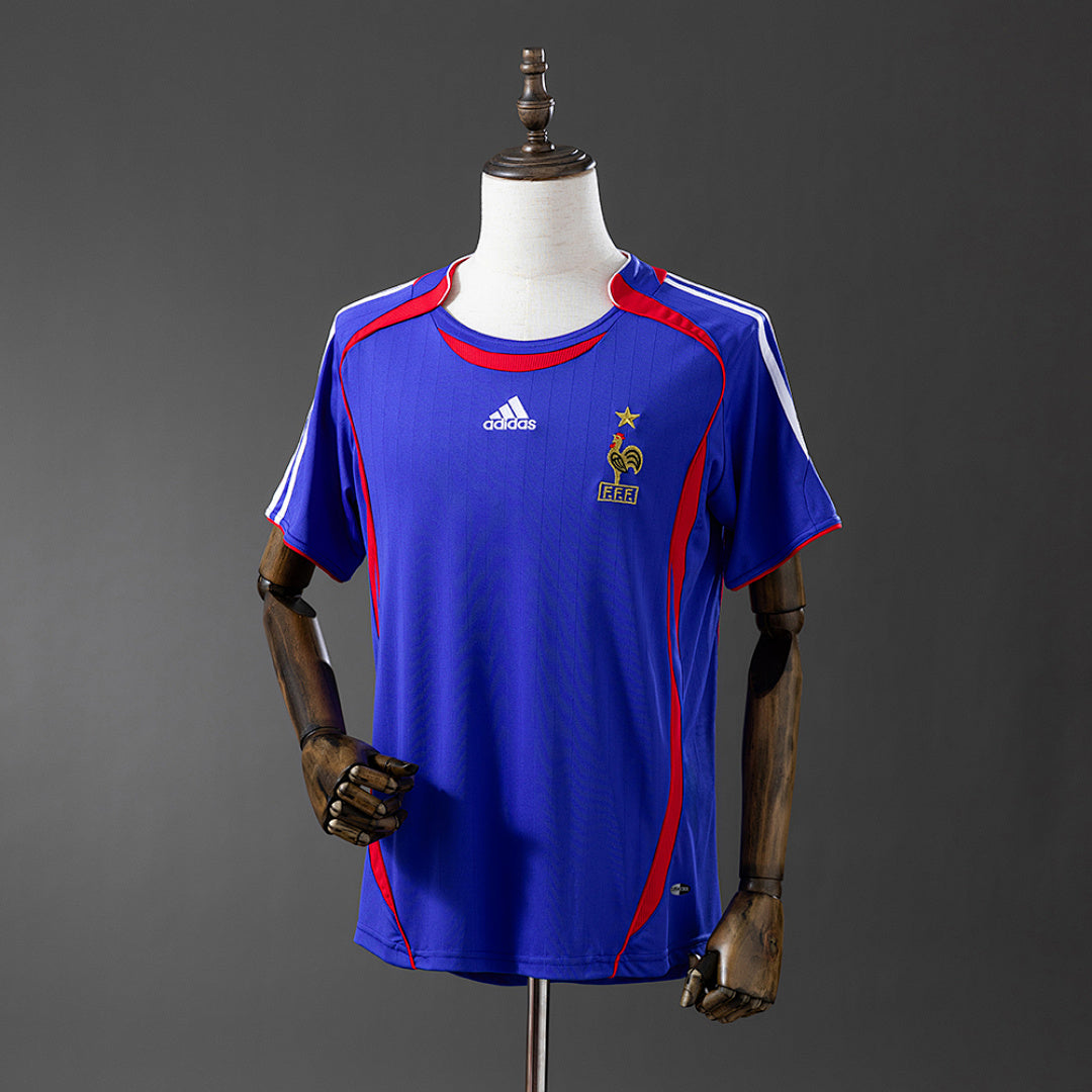 Camiseta Retro Francia Local 2006 - frente