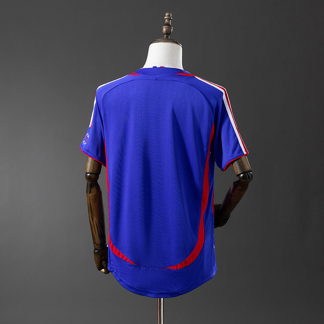 Camiseta Retro Francia Local 2006 - espalda