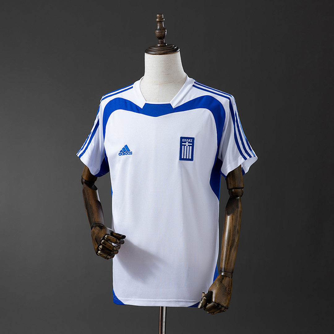 Camiseta Retro Grecia Visita 2004 - frente