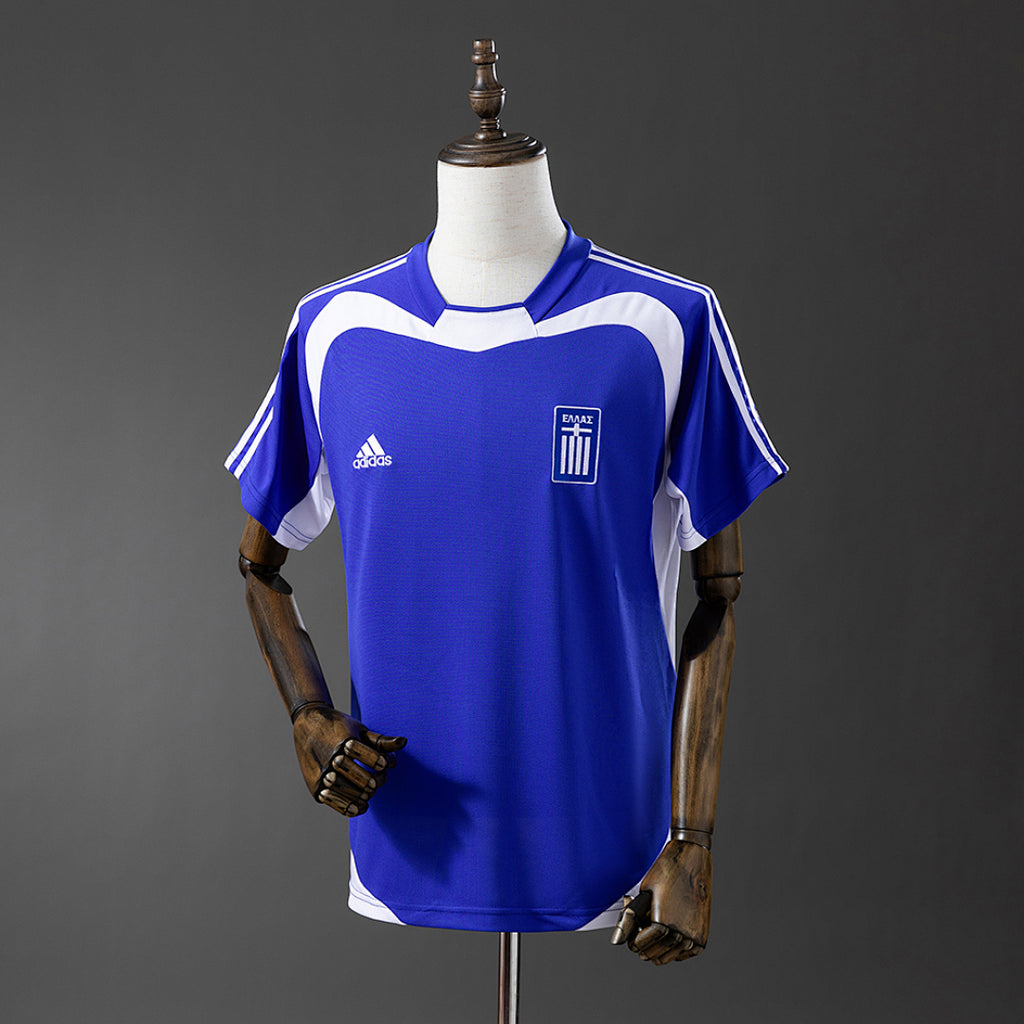 Camiseta Retro Grecia Local 2004 - frente