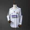 Camiseta Retro Real Madrid Local Manga Larga 2006 - frente