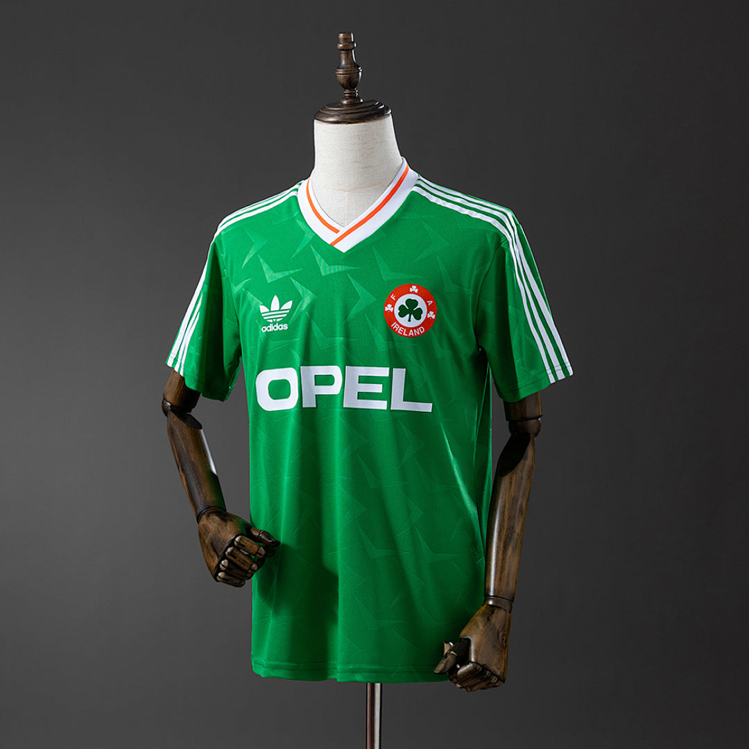 Camiseta Retro Irlanda Local 1990 - frente