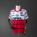 Camiseta Retro Bayern Múnich Visita Gris y Roja 1998 - frente
