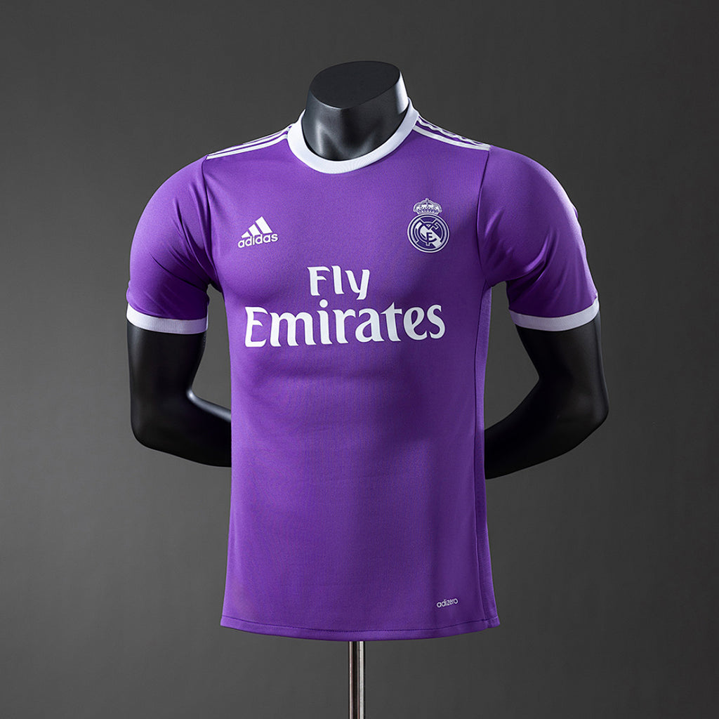 Camiseta Retro Real Madrid Visita 16/17 Versión Jugador - frente