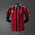 Camiseta Retro AC Milan Negra y Burdeos Edición Especial 24/25 Versión Jugador - frente