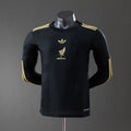 Camiseta México Negra Edición Especial Manga Larga 2025/26 Versión Jugador - frente