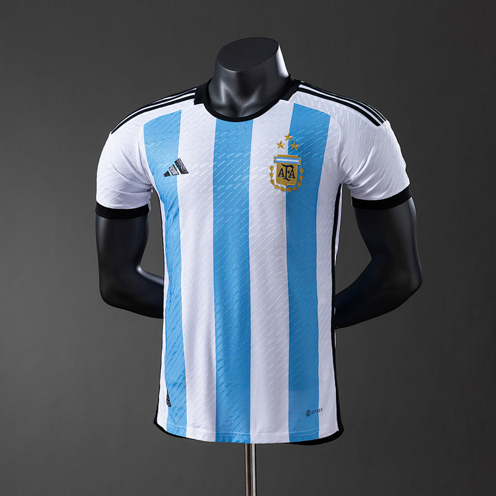 Camiseta Retro Argentina Local 2022 Versión Jugador - frente