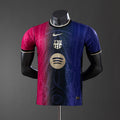 Camiseta FC Barcelona Azul Marino y Negra Edición Especial 2025/26 Versión Jugador - frente