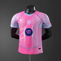 Camiseta FC Barcelona Rosada y Negra Edición Especial 2025/26 Versión Jugador - frente