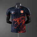 Camiseta FC Barcelona Negra y Azul Marino Edición Especial 2025/26 Versión Jugador - frente