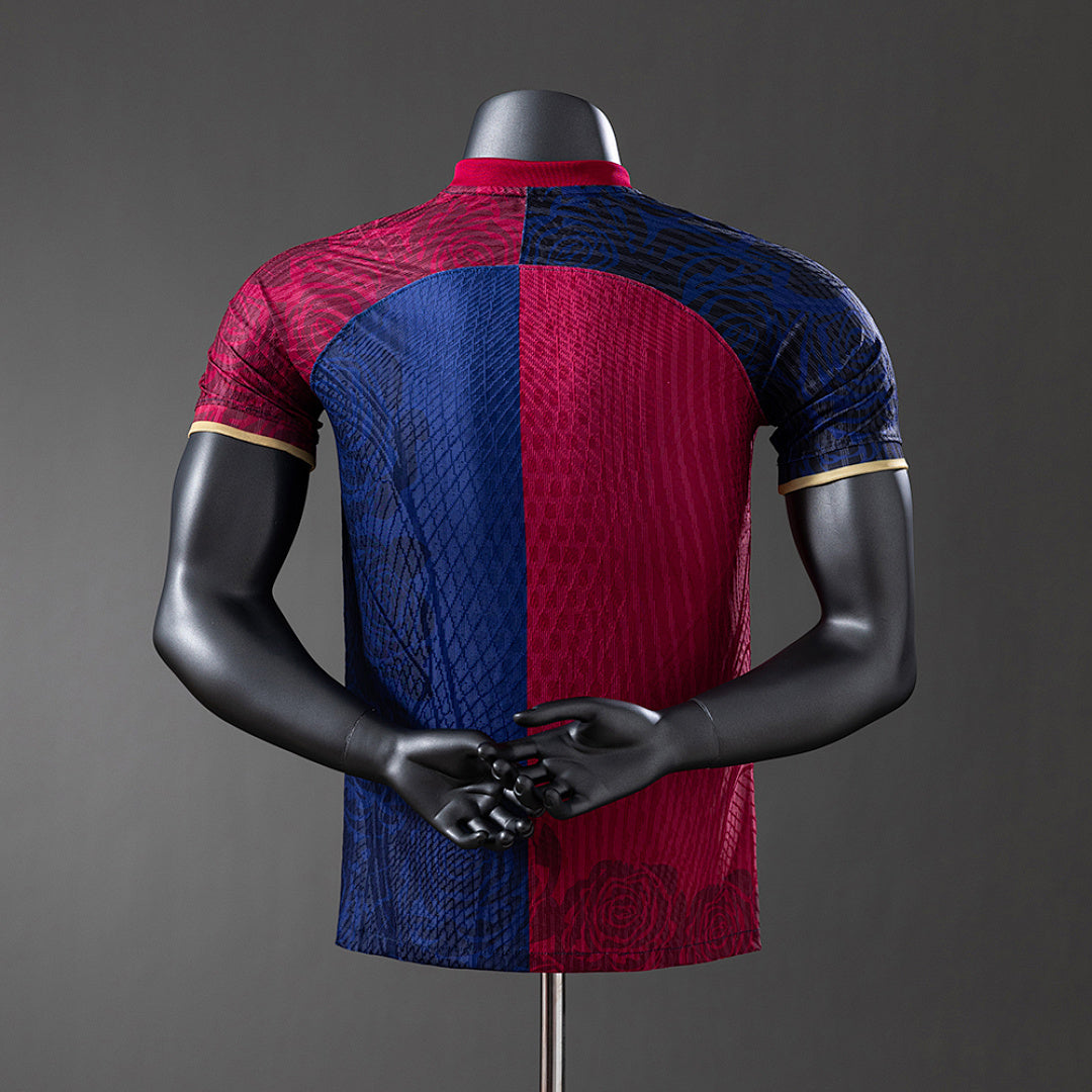 Camiseta FC Barcelona Roja Edición Especial 2025/26 Versión Jugador - espalda