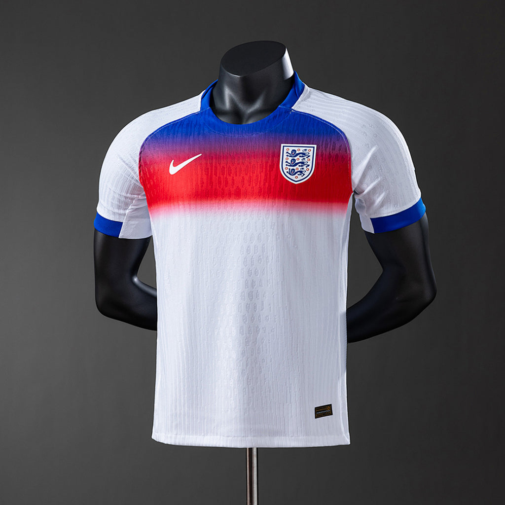 Camiseta Inglaterra Local Celeste y Gris 2025 Versión Jugador - frente