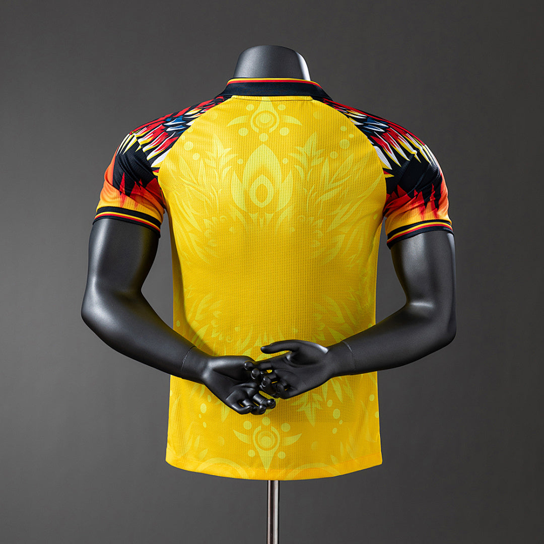 Camiseta Club América Amarilla y Negra Edición Especial 2025/26 Versión Jugador - espalda