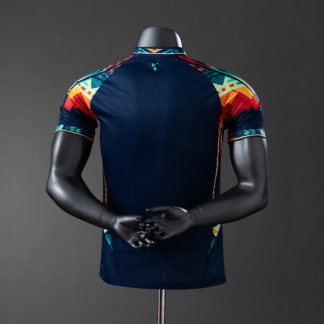 Camiseta Club América Roja y Azul Marino Edición Especial 2025/26 Versión Jugador - espalda