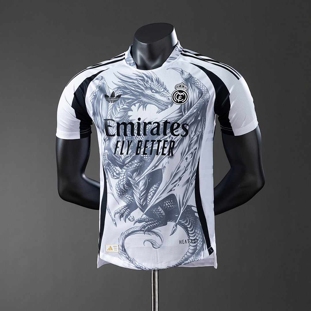 Camiseta Real Madrid Celeste y Negra 2025/26 Versión Jugador - frente
