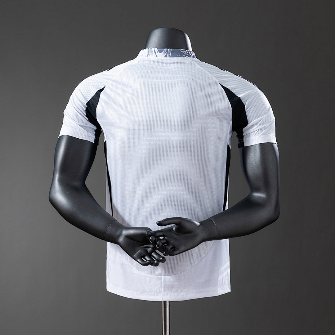 Camiseta Real Madrid Celeste y Negra 2025/26 Versión Jugador - espalda