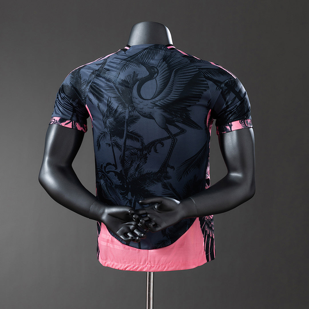 Camiseta Inter Miami Rosada y Azul Marino Edición Especial 2025/26 Versión Jugador - espalda