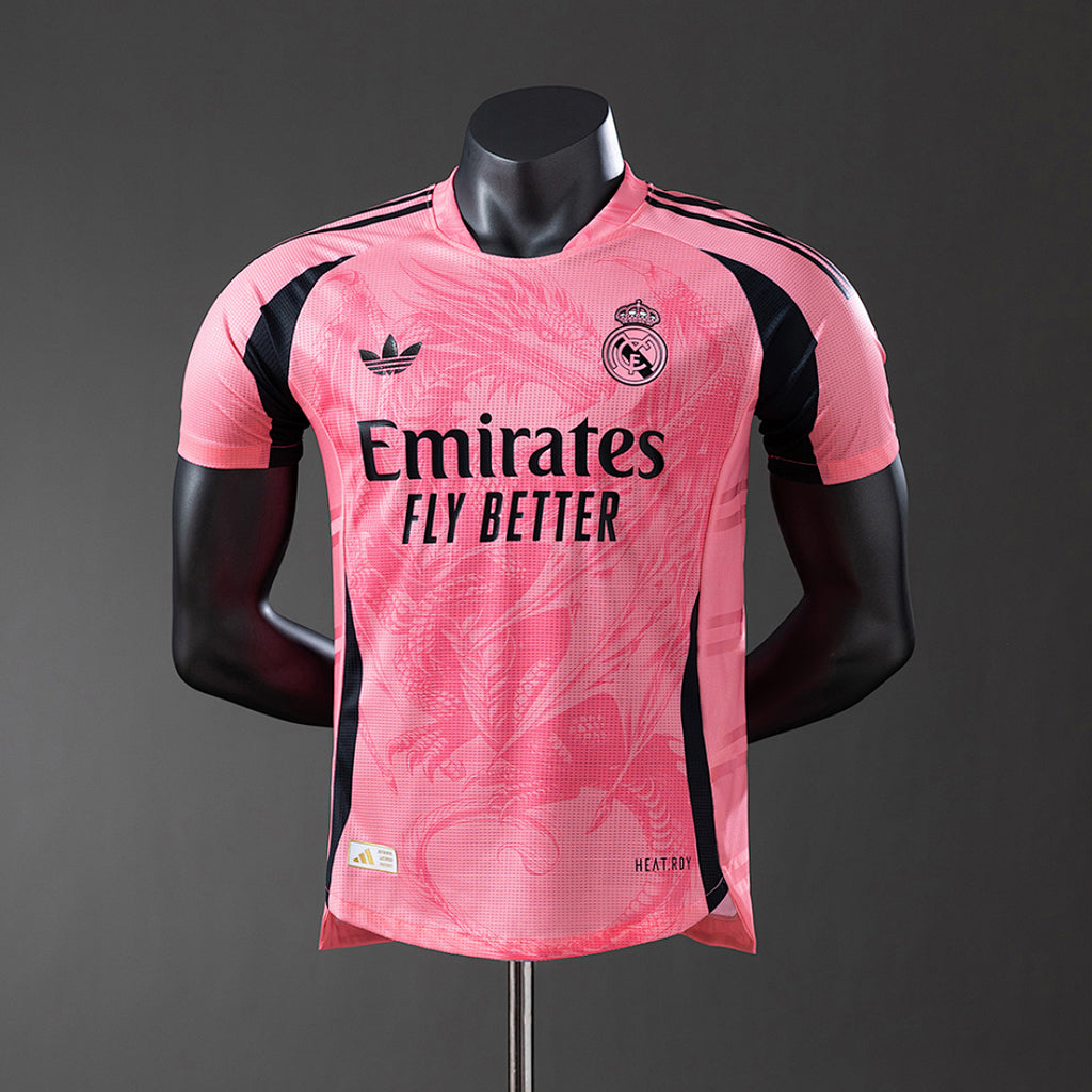 Camiseta Real Madrid Roja y Negra 2025/26 Versión Jugador - frente