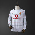 Camiseta Retro Manchester United Visita Manga Larga 2003 - frente
