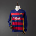 Camiseta Retro FC Barcelona Local Manga Larga 2015 - frente