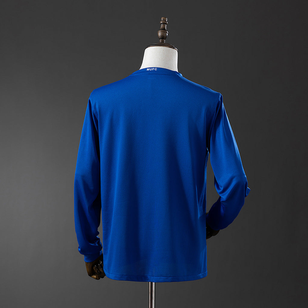 Camiseta Retro Manchester United Visita Manga Larga 08/09 - espalda