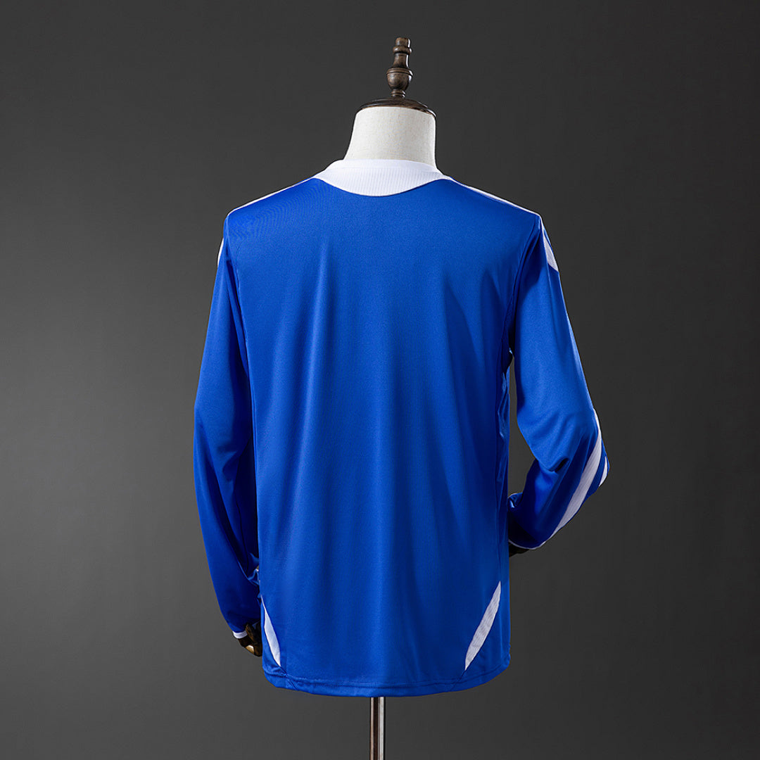 Camiseta Retro Chelsea Local Champions League Manga Larga 11/12 - espalda