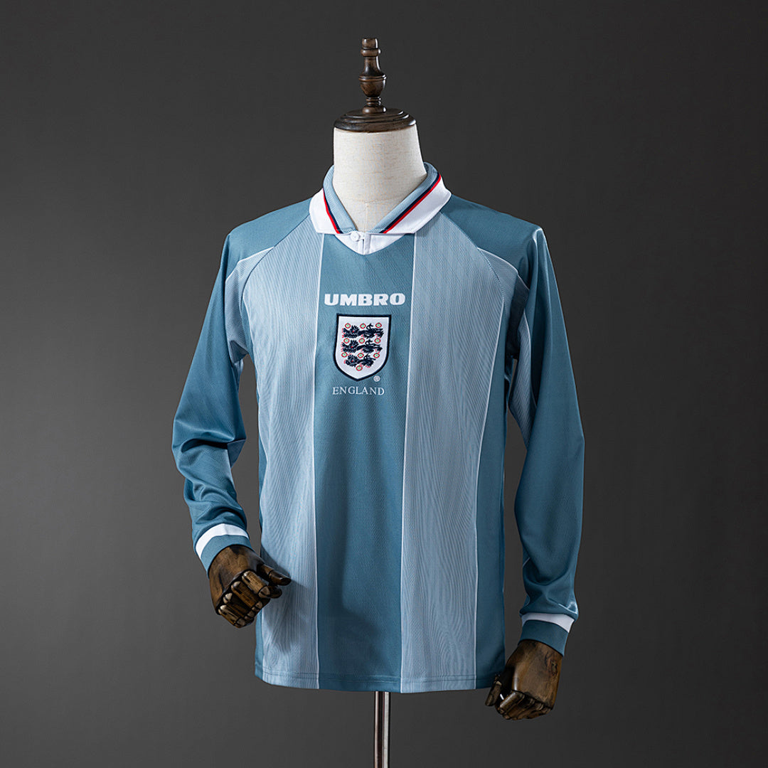 Camiseta Retro Inglaterra Visita Manga Larga 1996 - frente