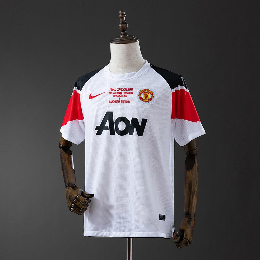 Camiseta Retro Manchester United Visita Champions League 2010 - frente