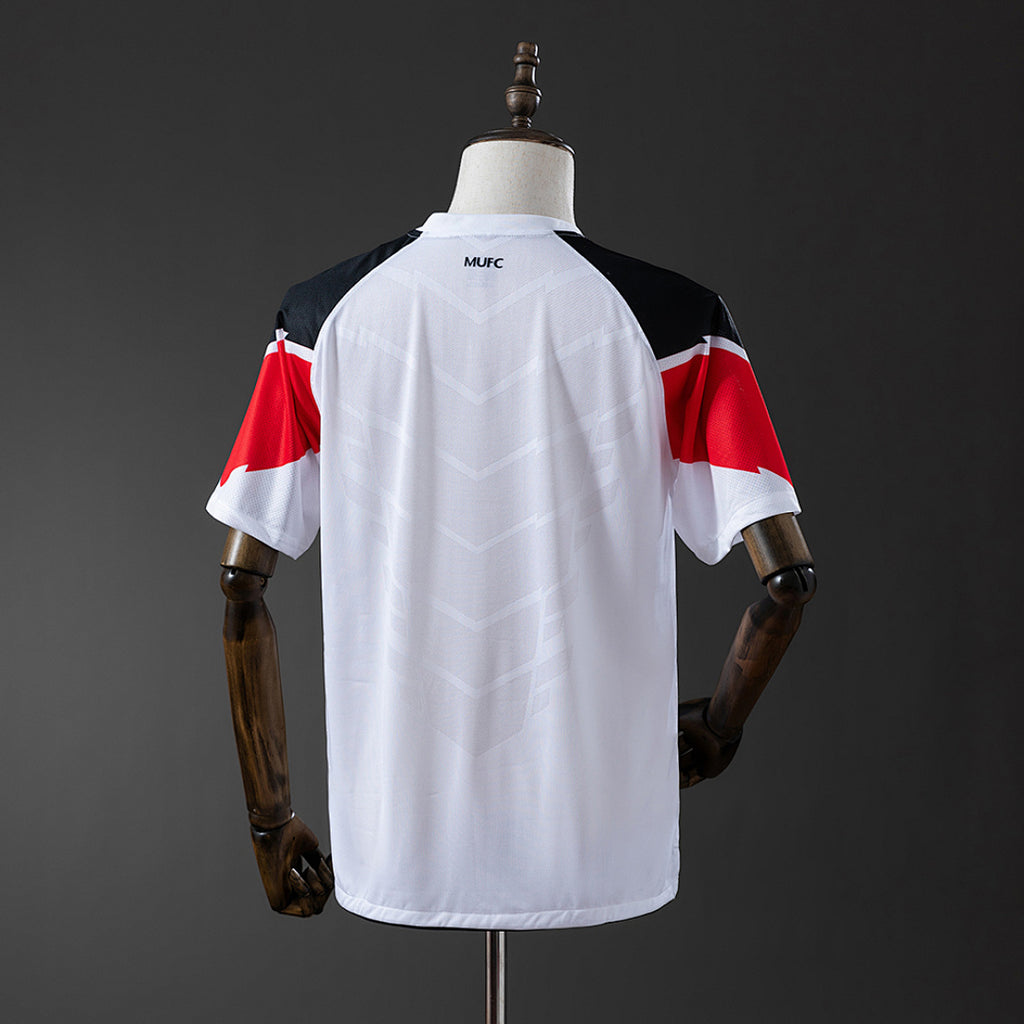 Camiseta Retro Manchester United Visita Champions League 10/11 - espalda