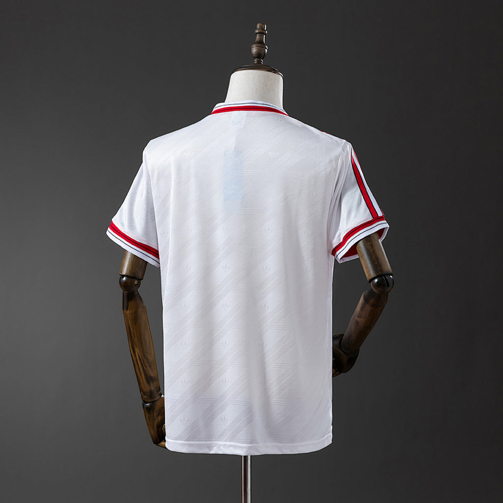 Camiseta Retro Manchester United Visita 86/88 - espalda