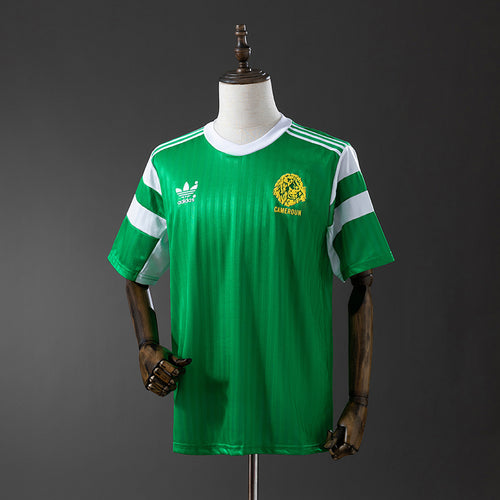 Camiseta Retro Camerún Local 1990 - frente