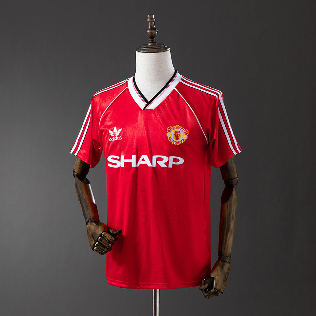 Camiseta Retro Manchester United Local 1984 - frente