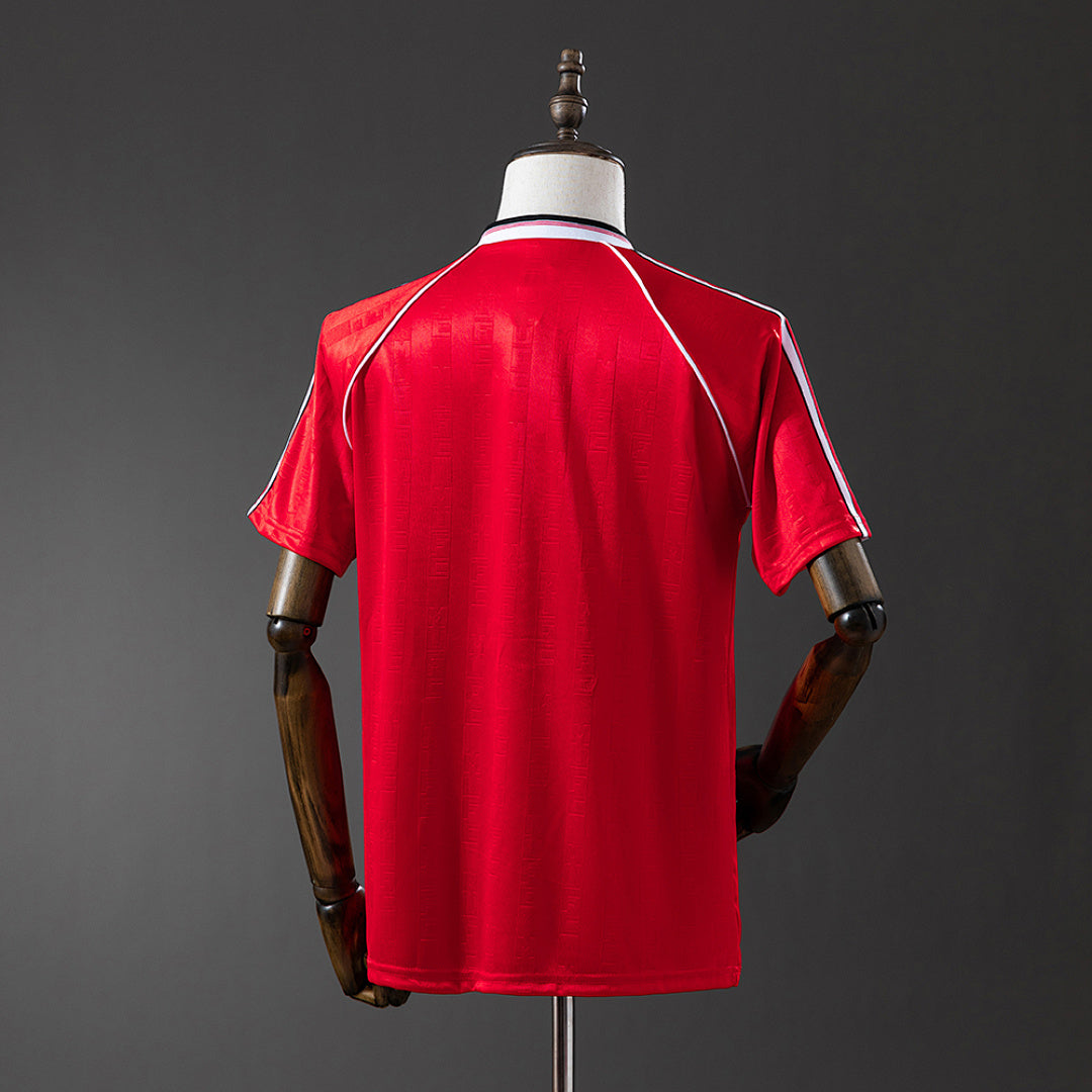 Camiseta Retro Manchester United Local 1984 - espalda