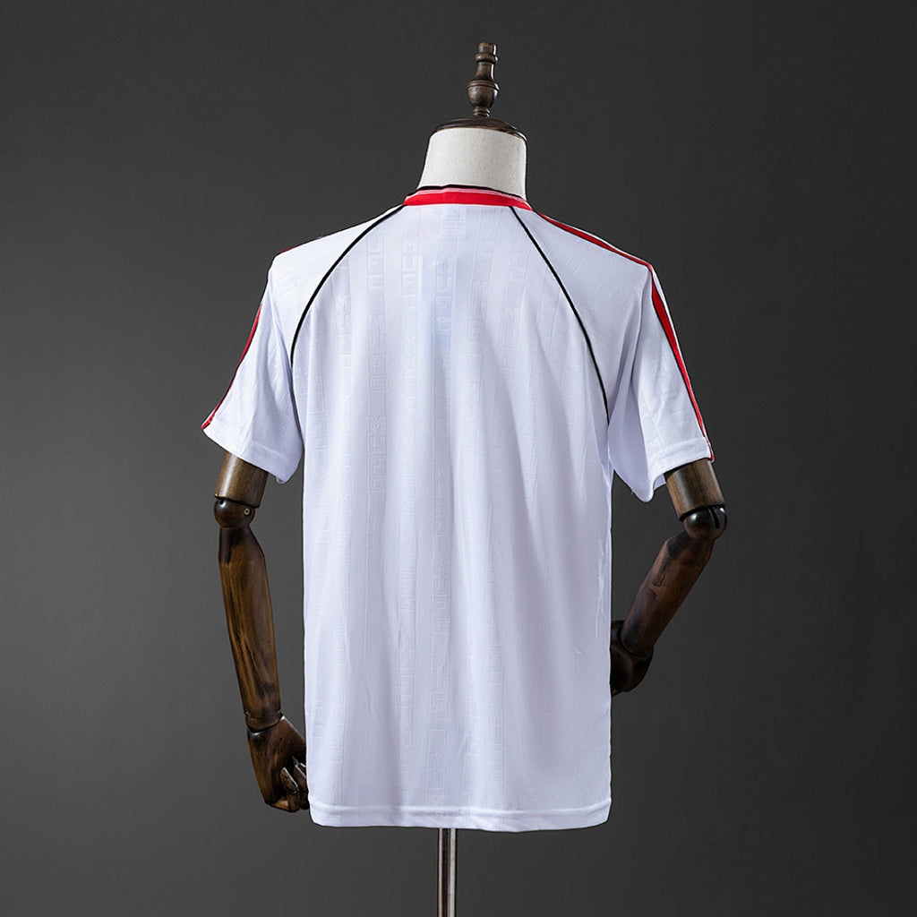 Camiseta Retro Manchester United Visita 88/90 - espalda