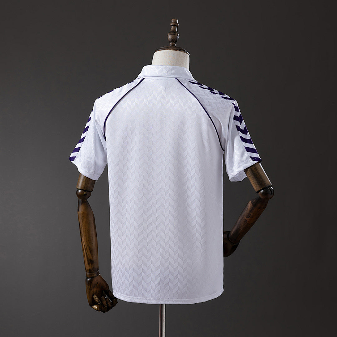 Camiseta Retro Real Madrid Local 86/87 - espalda