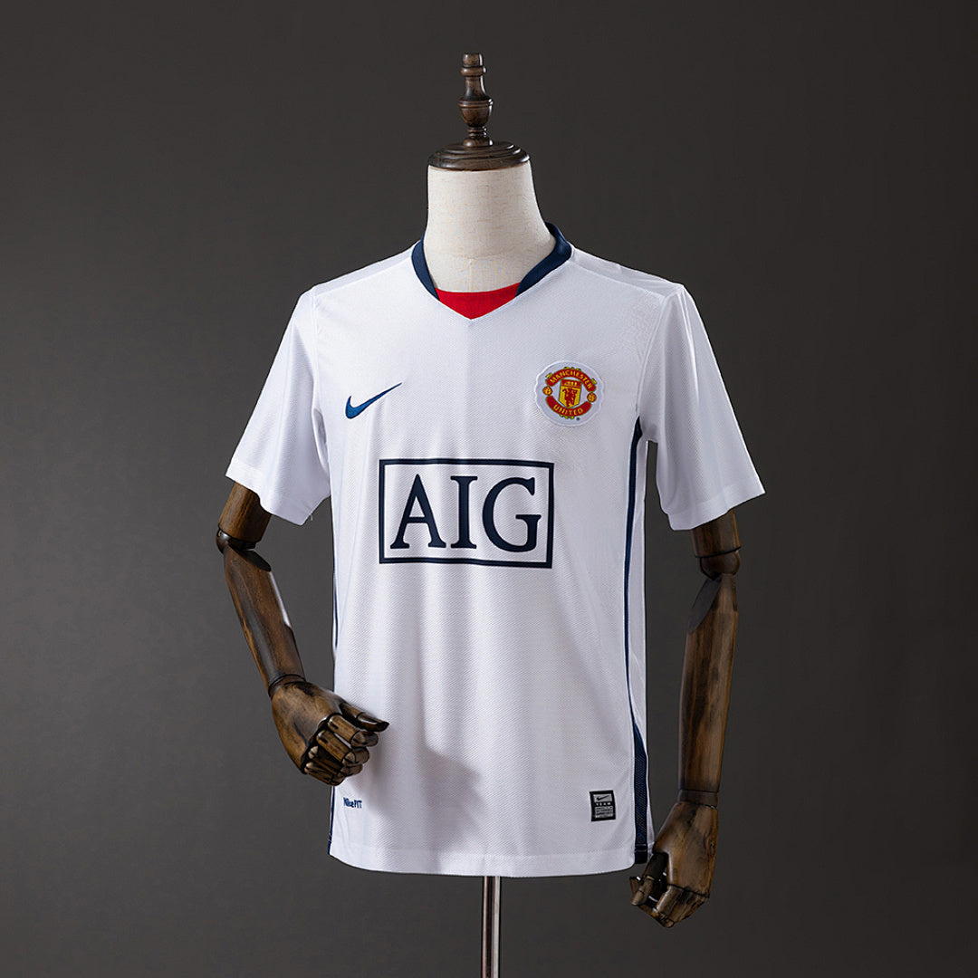 Camiseta Retro Manchester United Visita Champions League 08/09 - frente