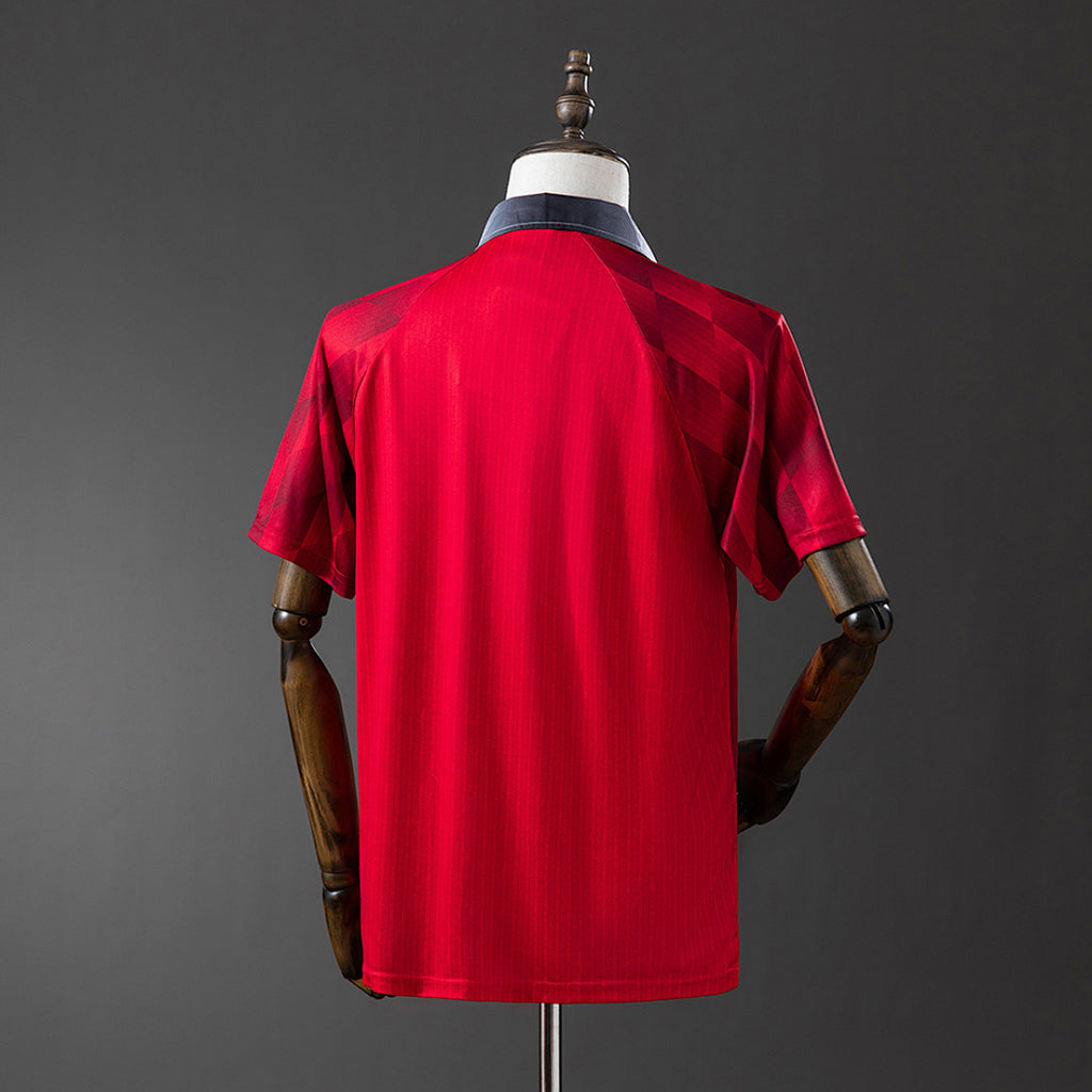 Camiseta Retro Manchester United Local 96/97 - espalda