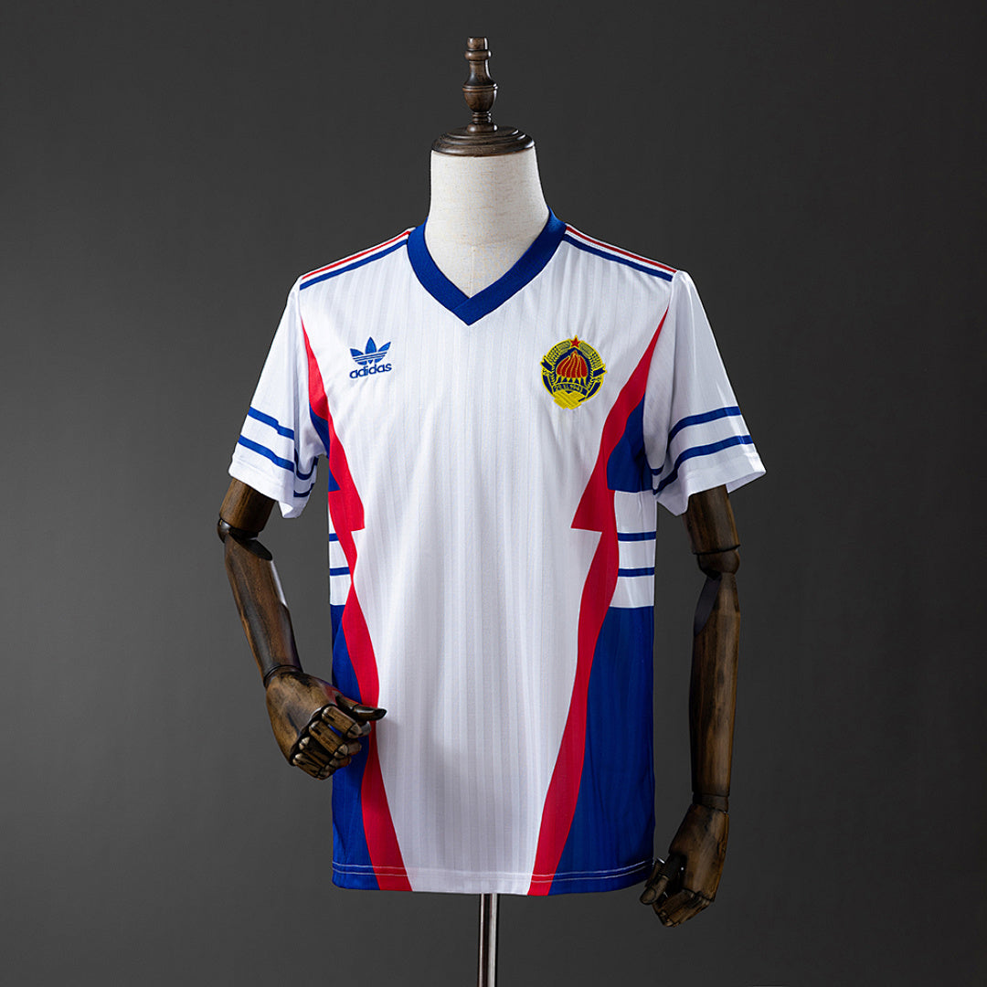 Camiseta Retro Yugoslavia Visita 1990 - frente