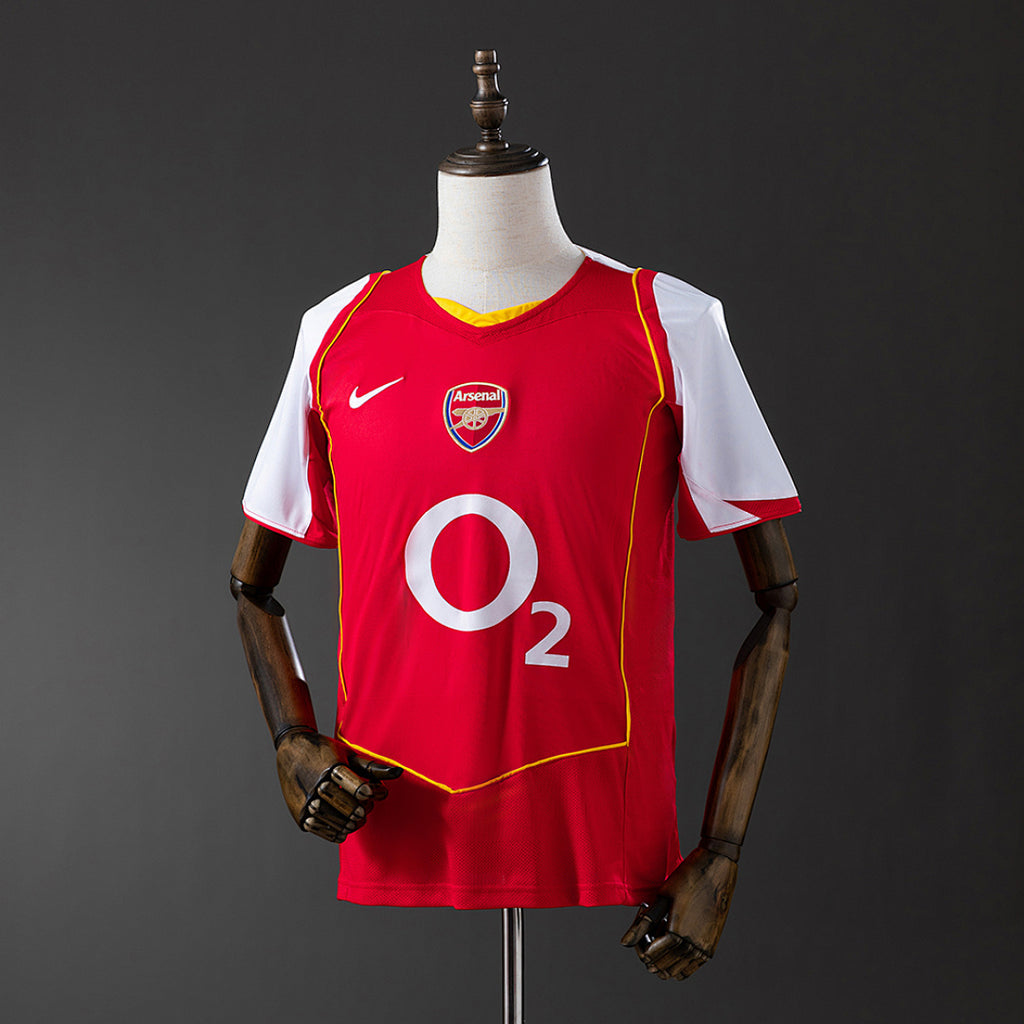 Camiseta Retro Arsenal Local 04/05 - frente