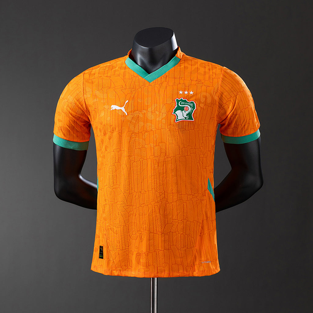 Camiseta Costa de Marfil Local 2025 Versión Jugador - frente
