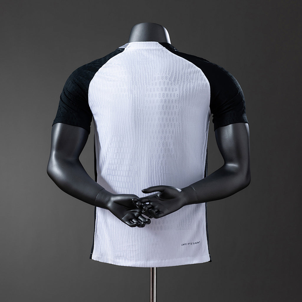 Camiseta Corinthians Local Con Sponsors 2025/26 Versión Jugador - espalda