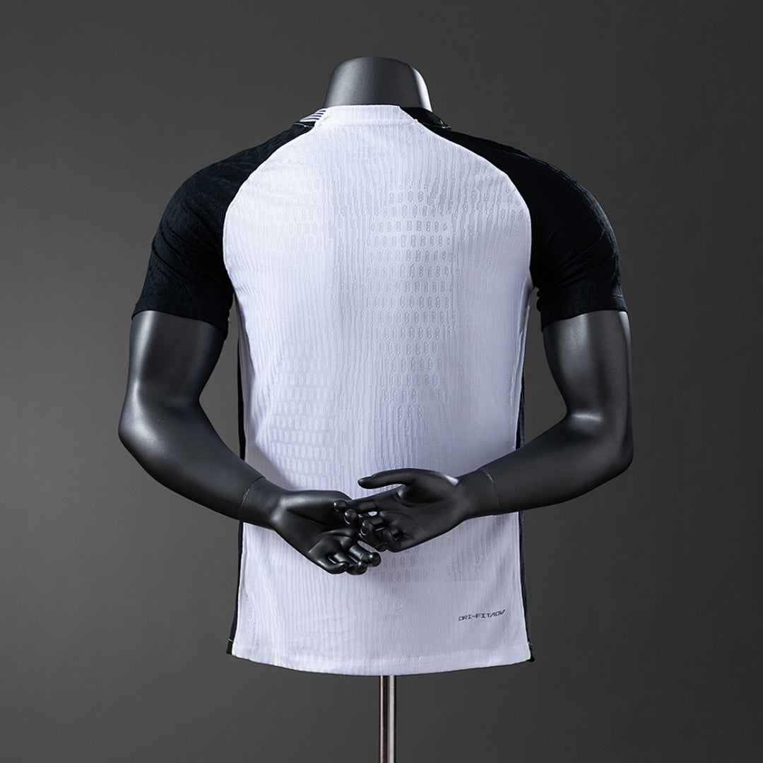 Camiseta Corinthians Local Con Sponsors 2025/26 Versión Jugador - espalda