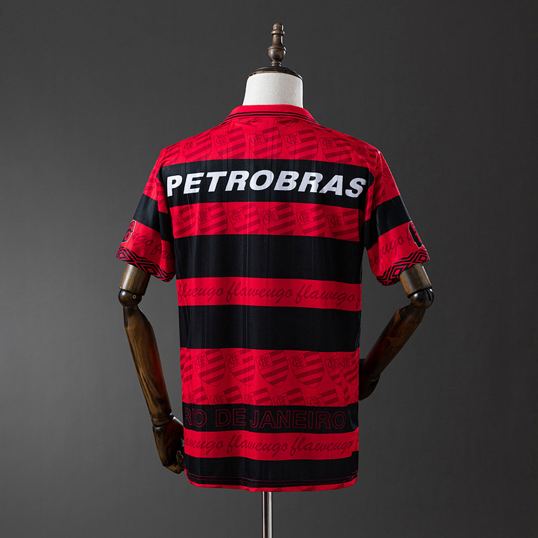 Camiseta Retro Flamengo Local 1995 - espalda