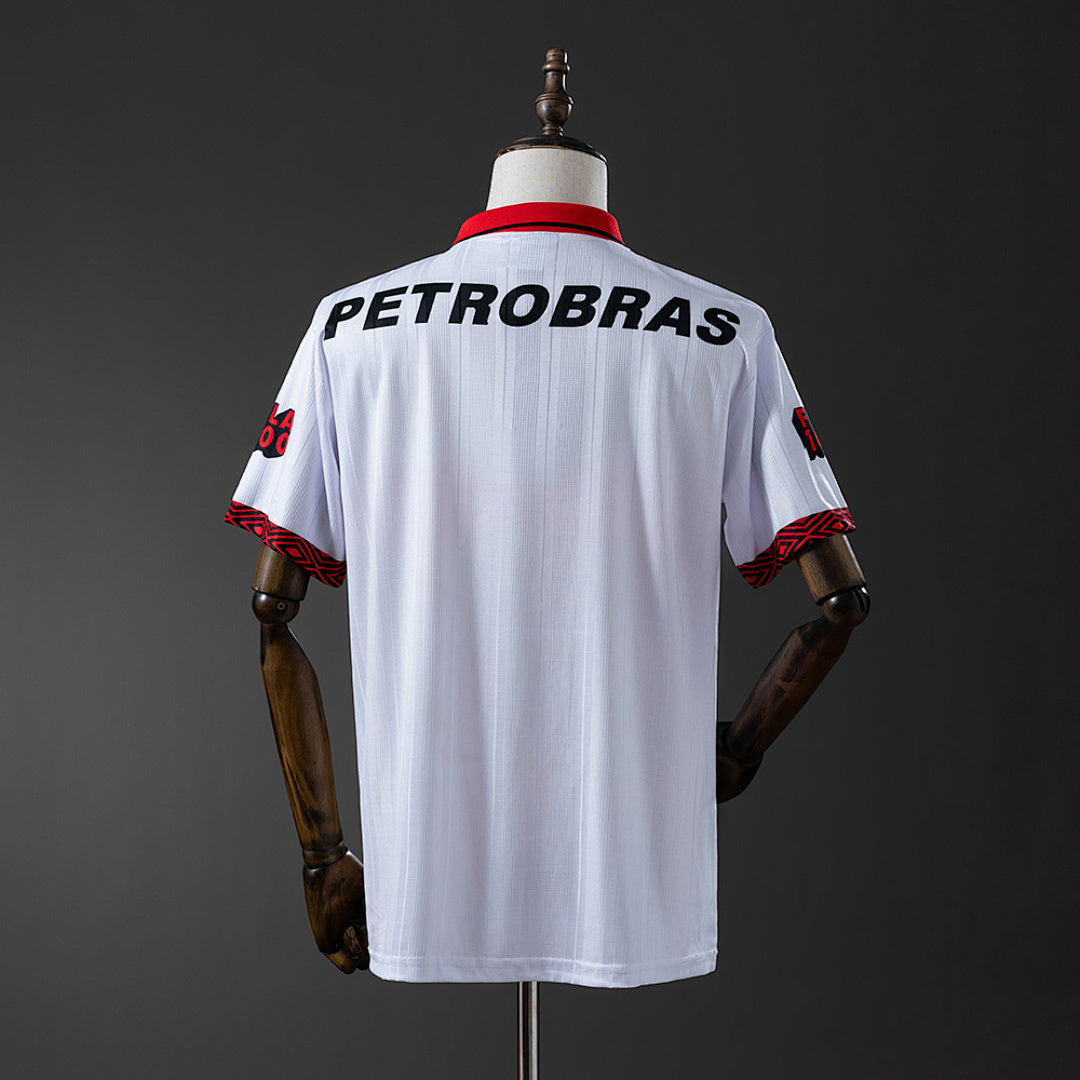 Camiseta Retro Flamengo Visita 1995 - espalda