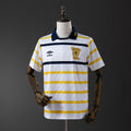 Camiseta Retro Escocia Visita Negra y Gris Claro 88/91 - frente