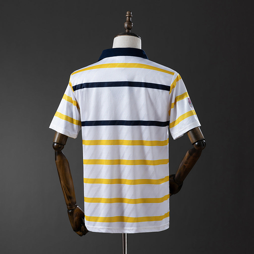 Camiseta Retro Escocia Visita Dorada y Negra 88/91 - espalda
