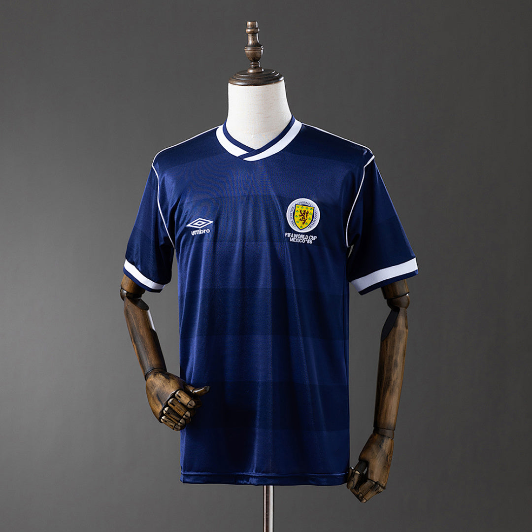 Camiseta Retro Escocia Local 87/88 - frente